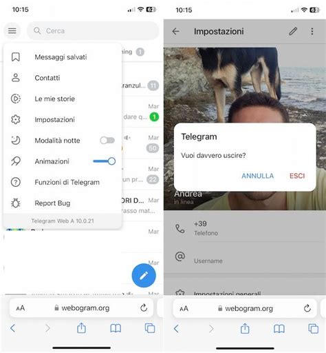 Come Uscire Da Telegram Web Salvatore Aranzulla