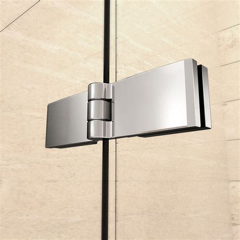 700-1000mmx1850 hinge Chrome double shower doors,Corner entry Enclosur ...