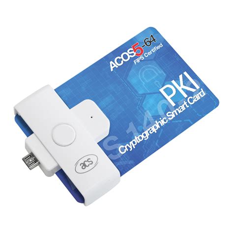 Acr U Nd Pocketmate Ii Smart Card Reader Micro Usb Acs