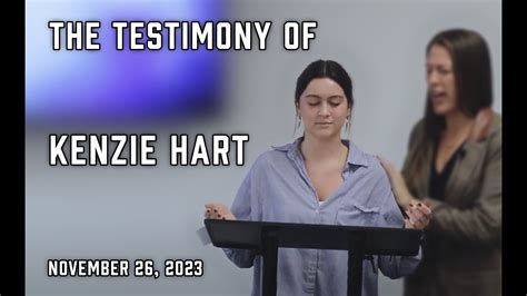 Transformed Kenzie Hart S Testimony New Creation Fellowship Church