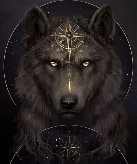 Pin By Phillipskendra On Wolf Spirit Animal Wolf Painting Fantasy