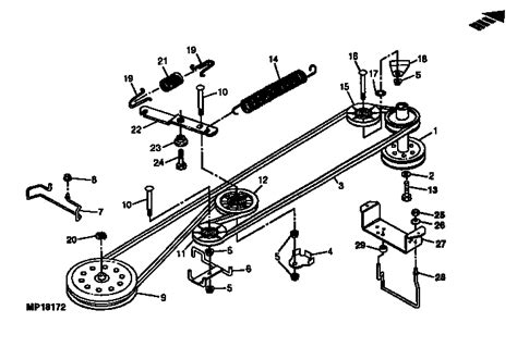 Craftsman 42 Mower Deck Belt Diagram Green Lab