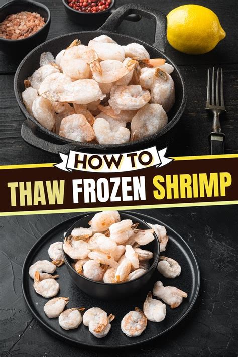 How to Thaw Frozen Shrimp Properly - Insanely Good