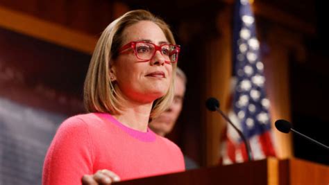 Democratic Sen Kyrsten Sinema Switches To Independent