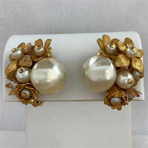 1940s Clip Earrings Etsy