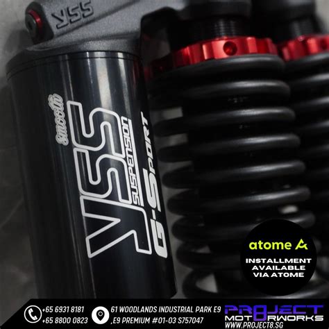 YSS G SPORT SUSPENSION YAMAHA AEROX NMAX SNIPER XSR R15 XMAX