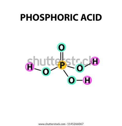 Orthophosphoric Acid Chemical Formula Phosphoric Acid Stock