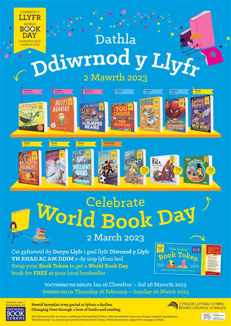 Make It YOUR World Book Day In 2023 Libraries Wales