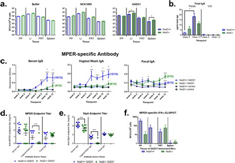 Differential Igg And Iga Response Of Balb C Immunized Mice Based Upon