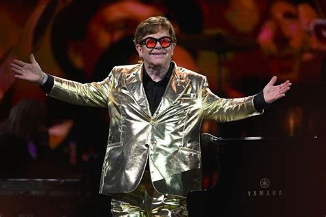 ‘emotional Elton John Closes Out Britains Glastonbury Festival The