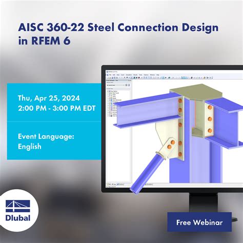 Diseño De Conexiones De Acero Según Aisc 360 22 En Rfem 6