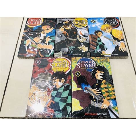 Jual Paket Buku Demon Slayer Set Indonesia Shopee Indonesia