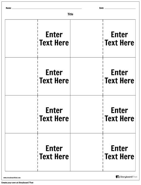 Make Printable Flashcards Online