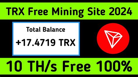 Trx Free Mining Website Best Trx Mining Sites Free Crypto