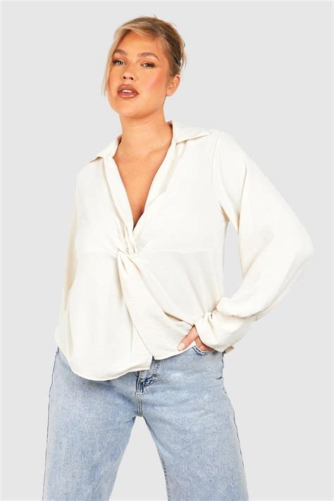 Plus Size Blouses Pretty Plus Size Blouses Boohoo Uk