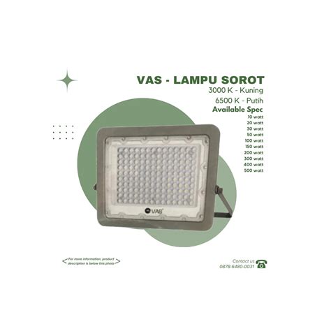 VAS LAMPU SOROT