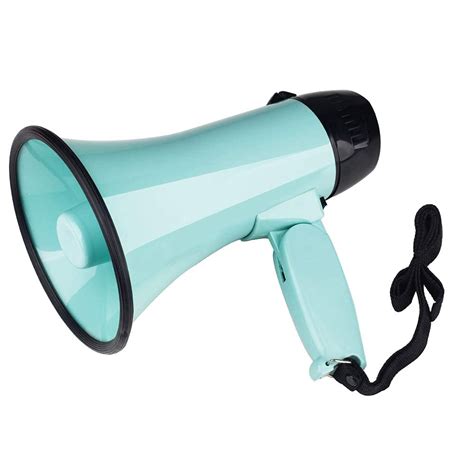 Mymealivos Portable Megaphone Bullhorn 20 Watt Power Speaker Voice