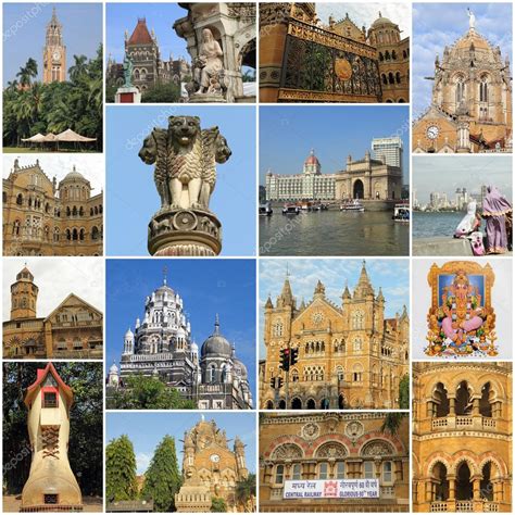 Famous landmarks of Mumbai Stock Photo by ©Malgorzata_Kistryn 58188037