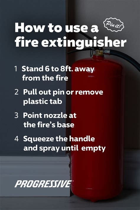 Fire Extinguisher Safety Tips