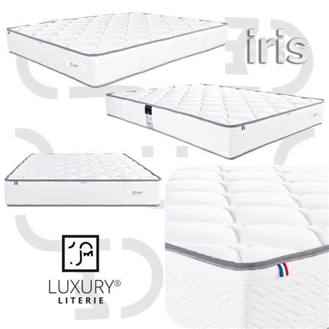 Matelas X Cm Iris Cm M Moire De Forme Ind Pendance Du