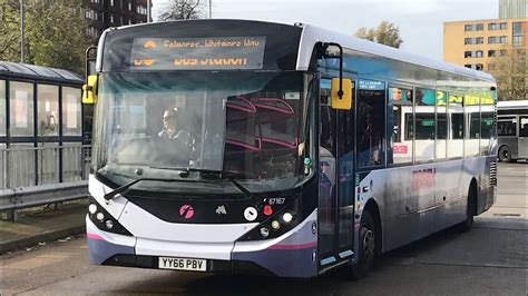 Throwback Reupload First Basildon Enviro 200 MMC 67167 YY66PBV On