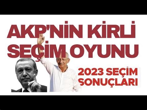 AKP NİN SEÇİM OYUNU MHP VE REFAH OYLARINA DİKKAT YEŞİL SOL PARTİ