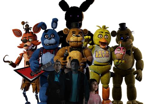 Fnaf movie Cast of Characters by jerekJA052306 on DeviantArt