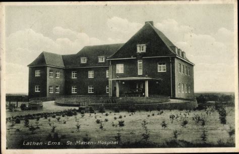 Ansichtskarte Postkarte Lathen Im Emsland St Marien Akpool De