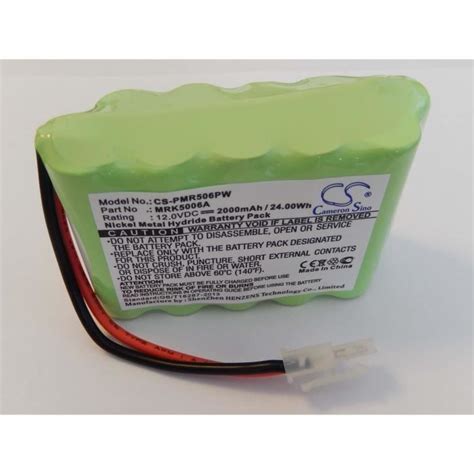 Vhbw Nimh Batterie 2000mah Pour Tondeuse à Gazon Robot Tondeuse Cub