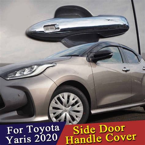 Toyota Yaris Door Handle Chrome Covers Model