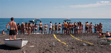 Santorini Island - Panasonic GH1 | Beach Party: swimming com… | Flickr