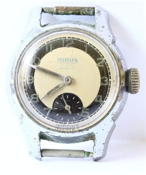 Montre M Canique Ancienne Mirus Fonctionne F Eur Picclick Fr