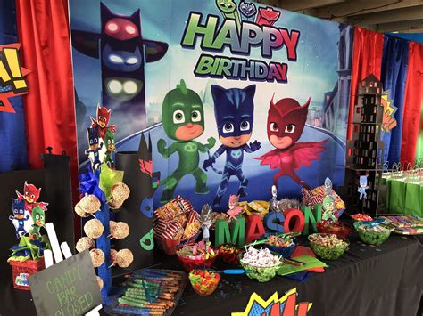 Pj Mask Theme Party Ideas