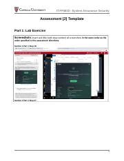 IT FP4803 HoskinsJanaya Assessment3 Docx IT FP4803 System Assurance