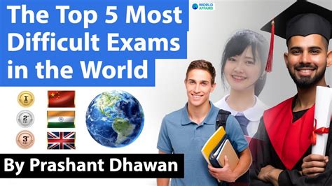 Top 5 Toughest Exams In The World Where Do India S IIT And UPSC Exam