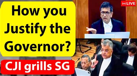 How You Justify The Governor Cji Grills Sg Mehta On Shiv Sena Crisis