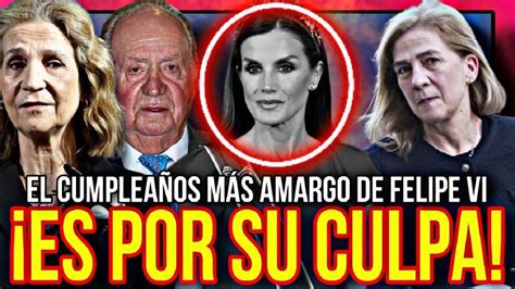 Atenci N No Quieren Que Este Letizia Amargo Cumplea Os De Felipe