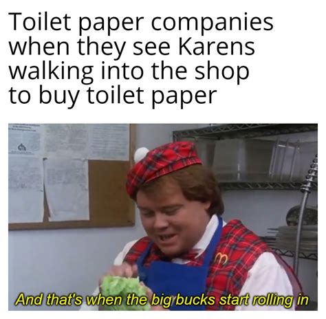 Ah yes the toilet paper hoarder : r/meme