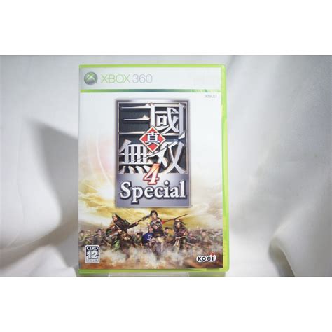 耀西 二手 純日版 Xbox 360 日規機專用 台規機無法遊玩 真‧三國無雙 4 特別版 Special 含稅附發票 蝦皮購物