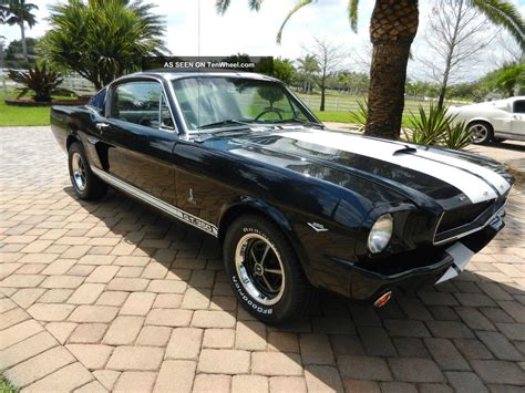 Awesome 1966 Mustang Fastback, Shelby Gt350 Pkg, 4 Spd, Pony Interior,