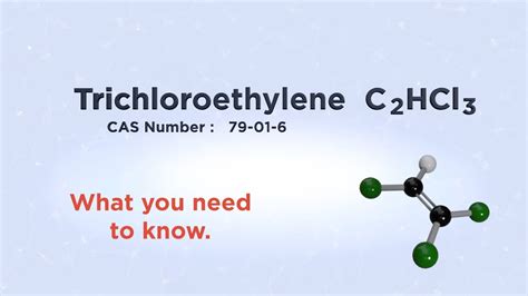 Trichloroethylene... What you need to know - YouTube