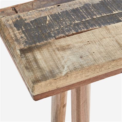 Madam Stoltz Table Console Rustique Bois Recycle Style Campagne Kdesign