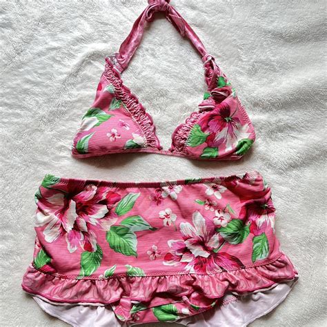 Vintage Betsey Johnson Bikini Top Bottom The Top Depop