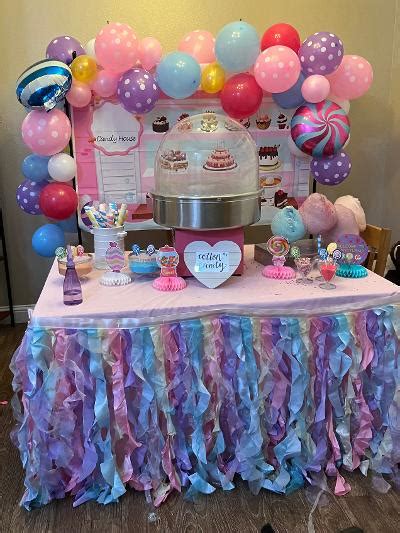 Personalized Cotton Candy Catering