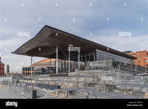 The Welsh Assembly Building In Cardiff Bay By Rogers Stirk Harbour