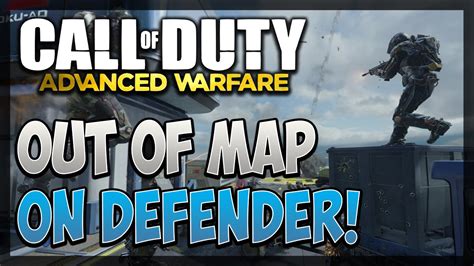 Advanced Warfare Glitches New Out Of Map Glitch On Defender After