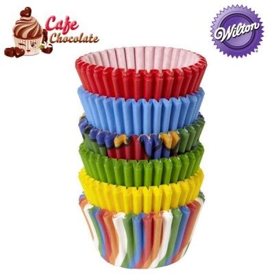 Papilotki Zestaw Mini Kolory Podstawowe Wilton Cafe Chocolate