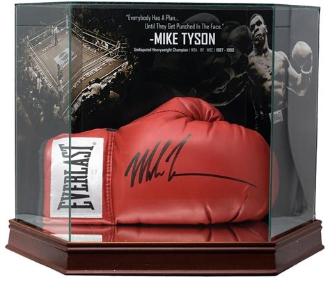 √ Mike Tyson Autographed Boxing Glove