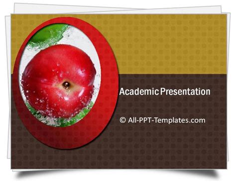 Academic Presentation Template