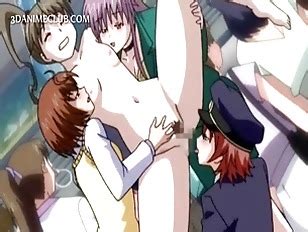 Hentai Teen Sex Slave Gets Hairy Cunt Drilled Hard